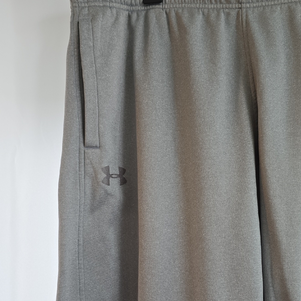 Under Armour Gray ColdGear Fleece Sweatpants - Picture 2 of 5